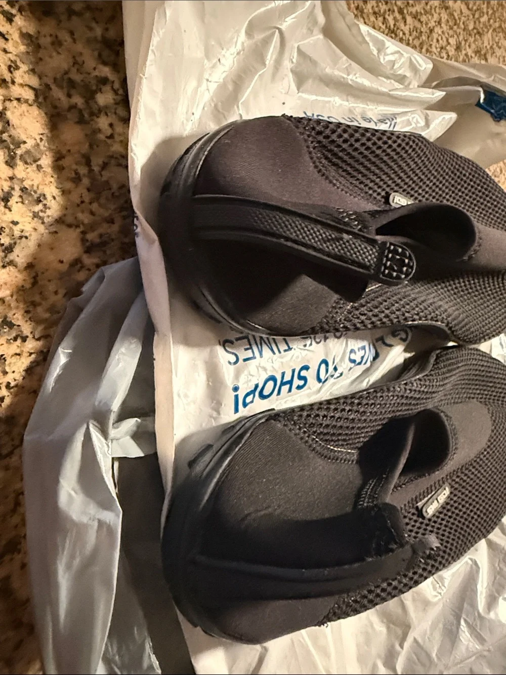 Skechers slip design