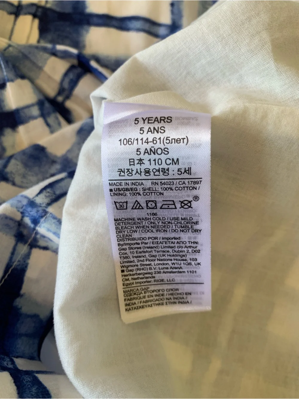 GAP soft cotton