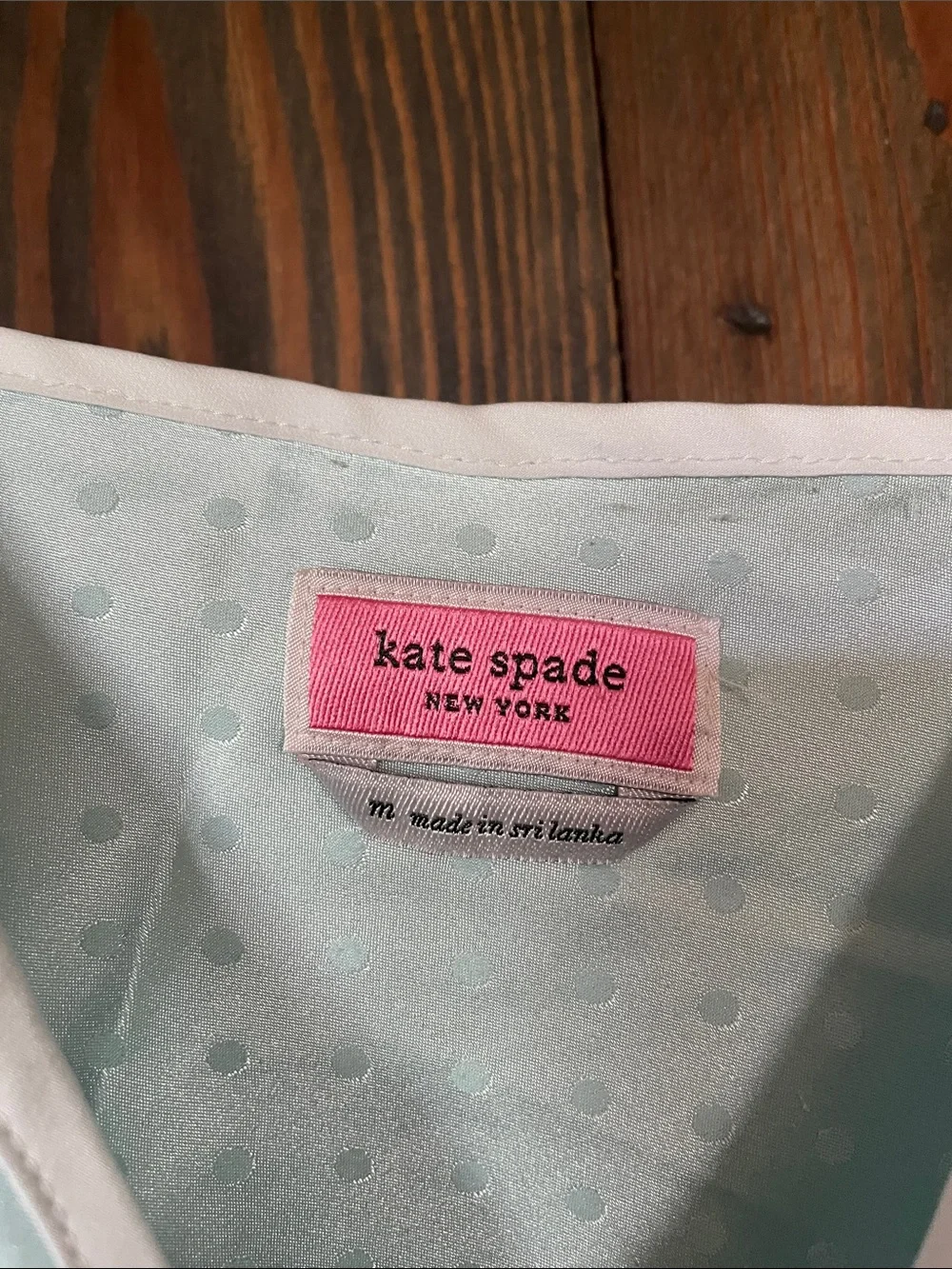 kate spade fabric bow white