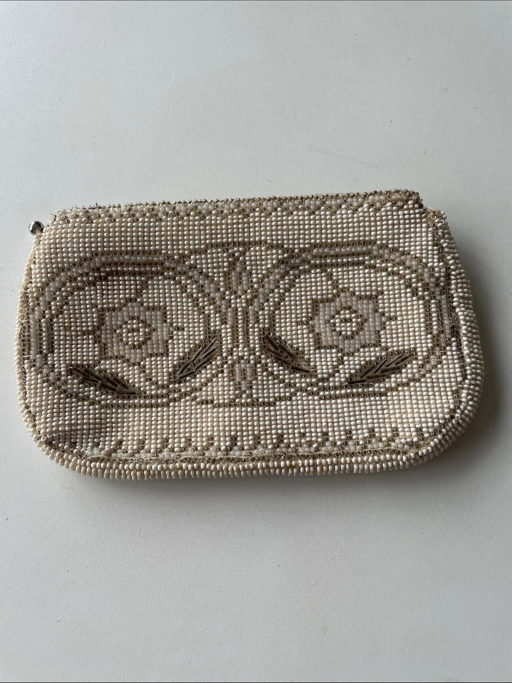 Vintage Beaded Coin Purse Fancy Gatsby