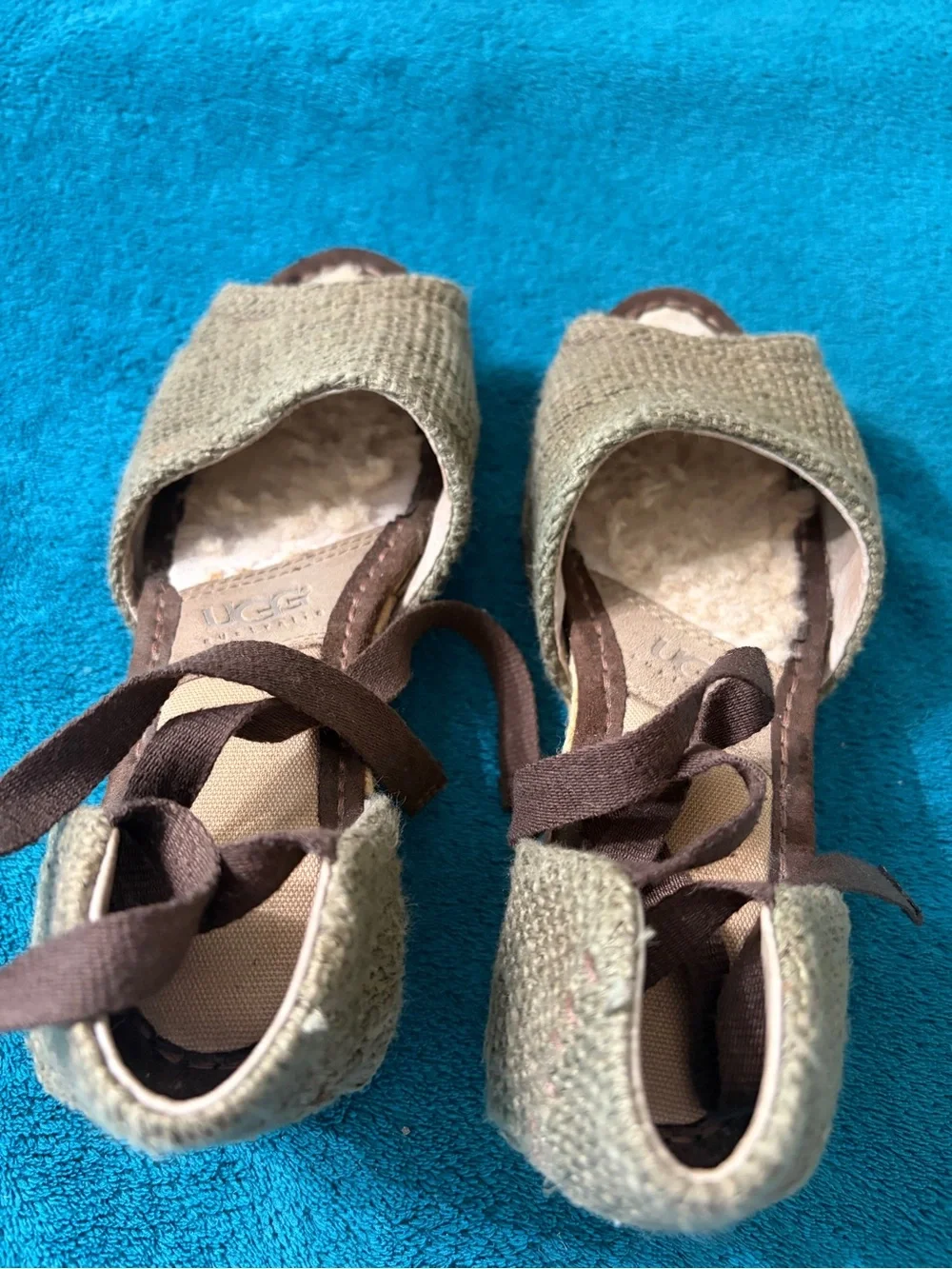 UGG espadrille wedges
