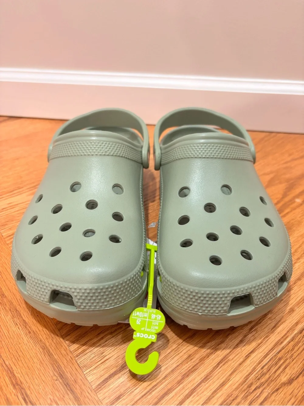 CROCS footbed heel ports