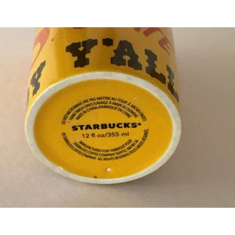 Starbucks Texas Lone Star State Ceramic Travel Mug