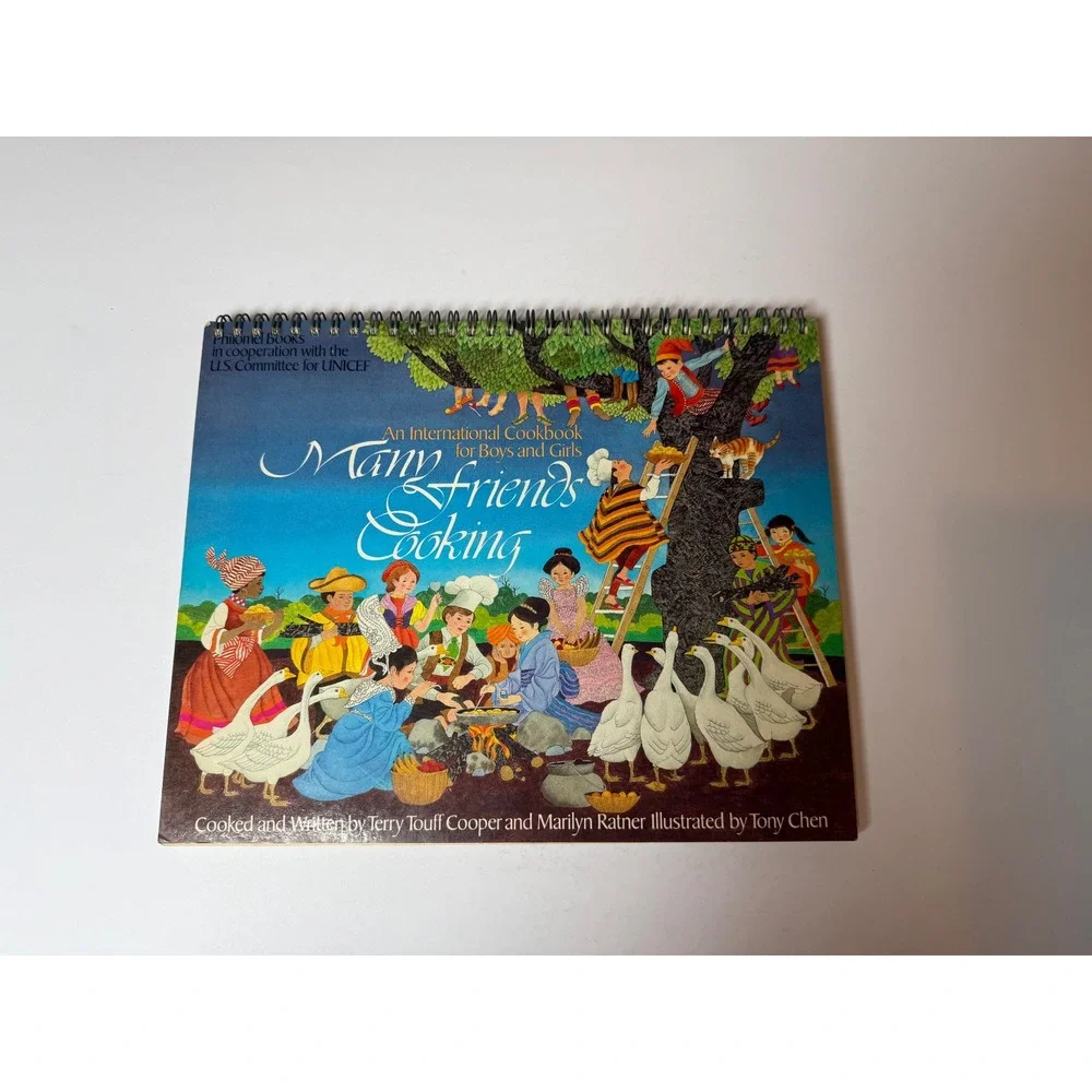 Many Friends Cooking An International Cookbook‎ For Boys & Girls