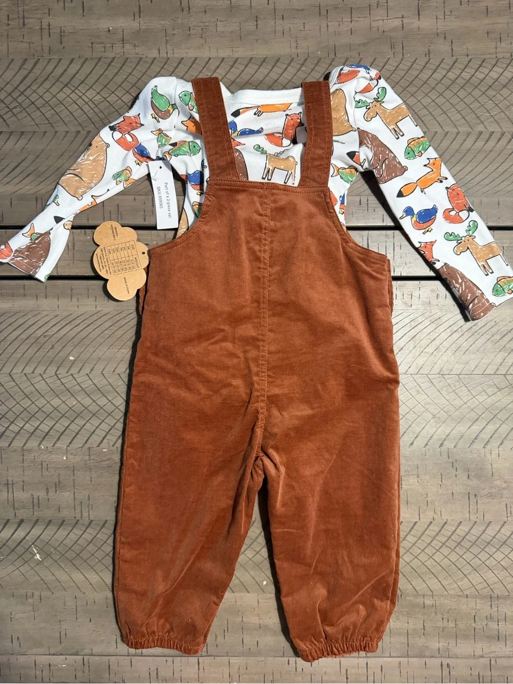 Baby Essentials rust brown
