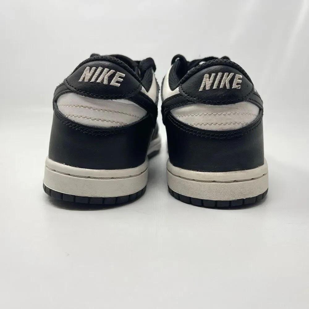 Nike Black White Dunk Low Sneaker Shoes CW1588-100 Kids Youth Size 3Y