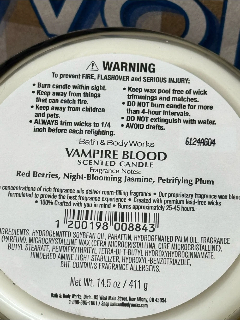 Bath & Body Works works wax