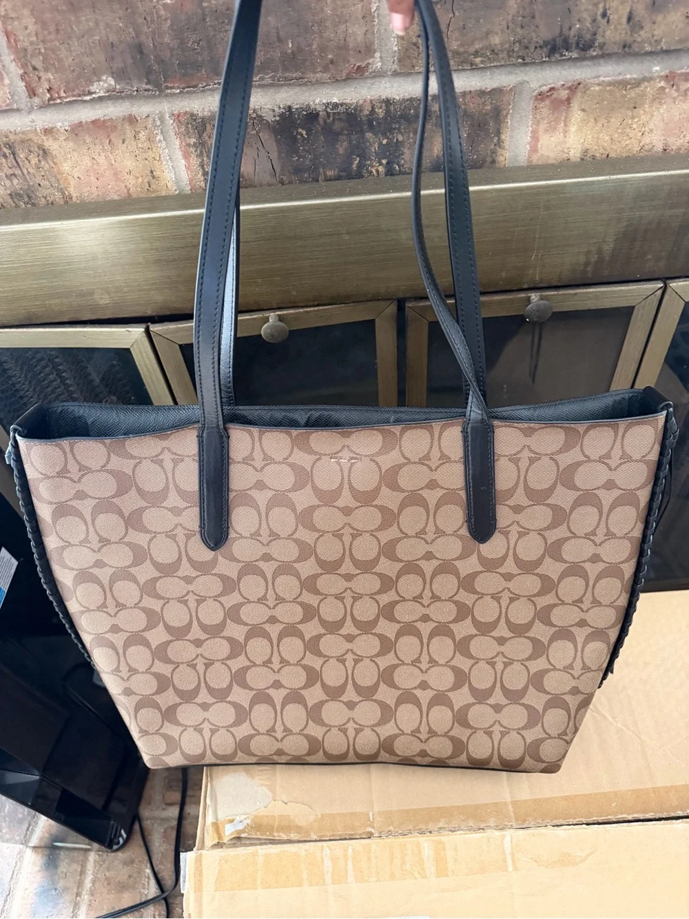 Coach Chelsea Champlain Tattoo tote