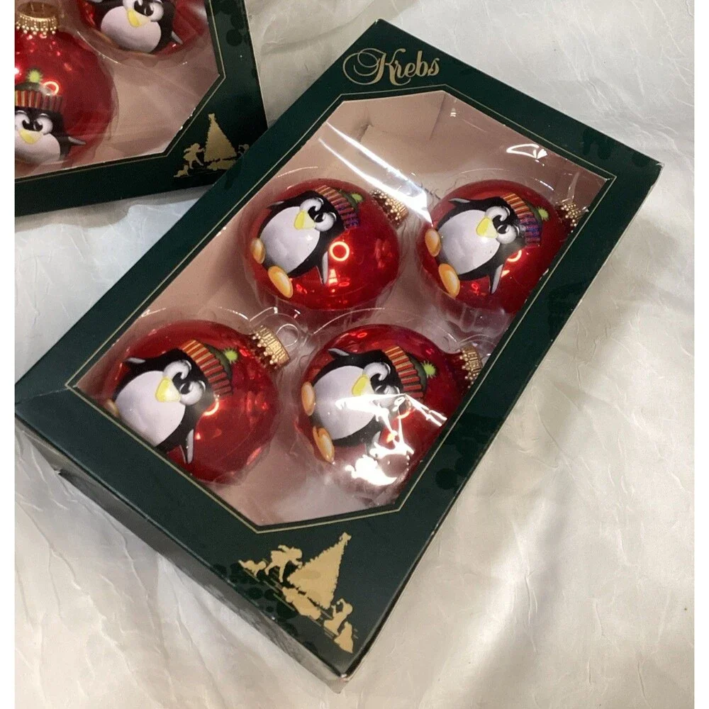Krebs glass ornaments
