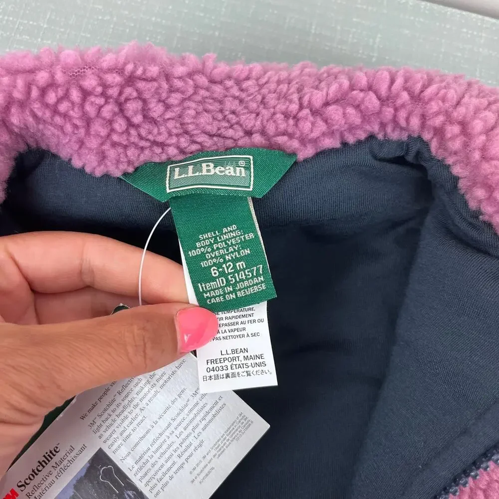 L.L. Bean bean infants