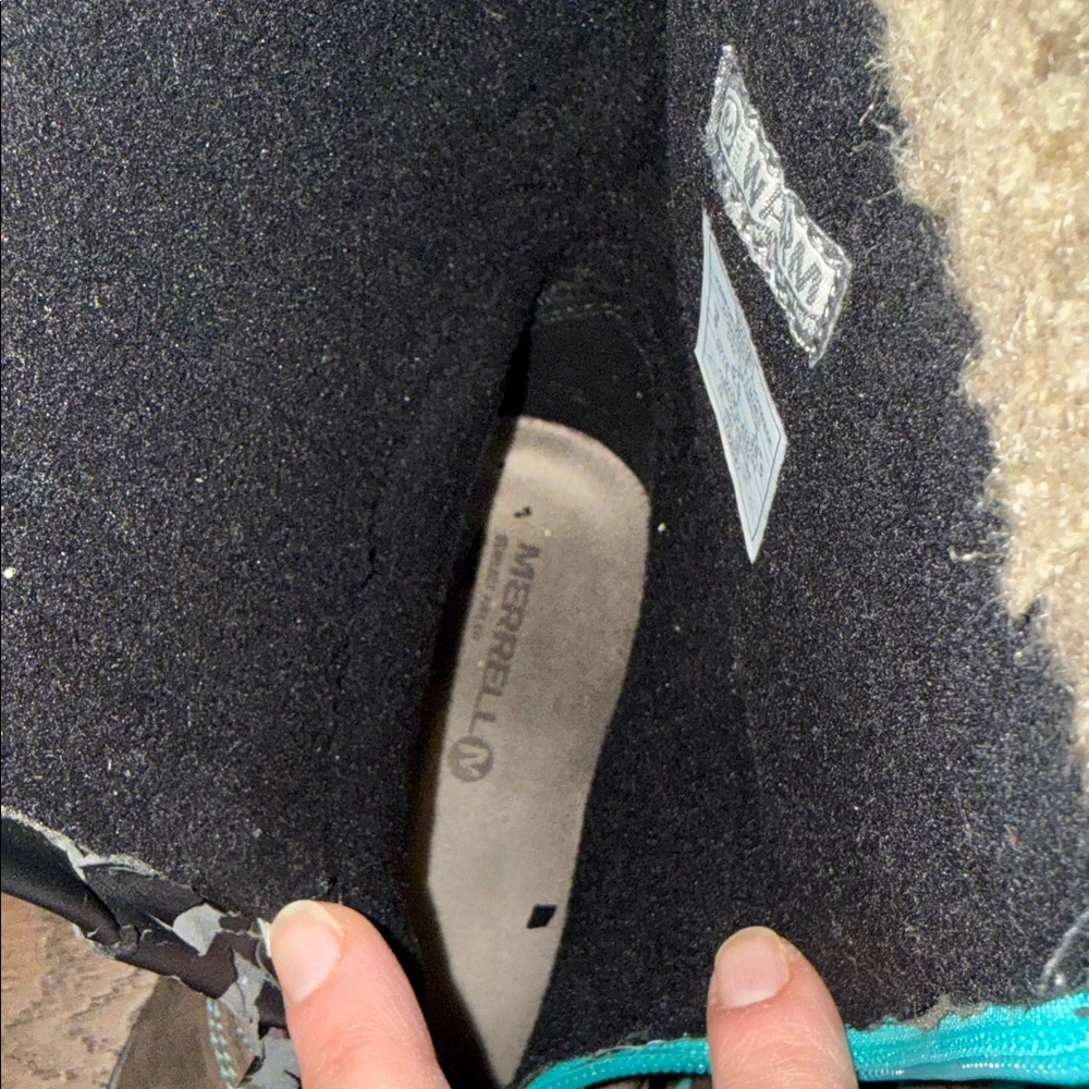 Merrell reposhing size