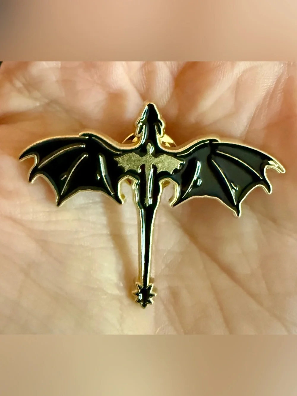 New Fourth Wing Book Enamel 2 Pin Set Empyrean Series Dragons And Books Fantasy