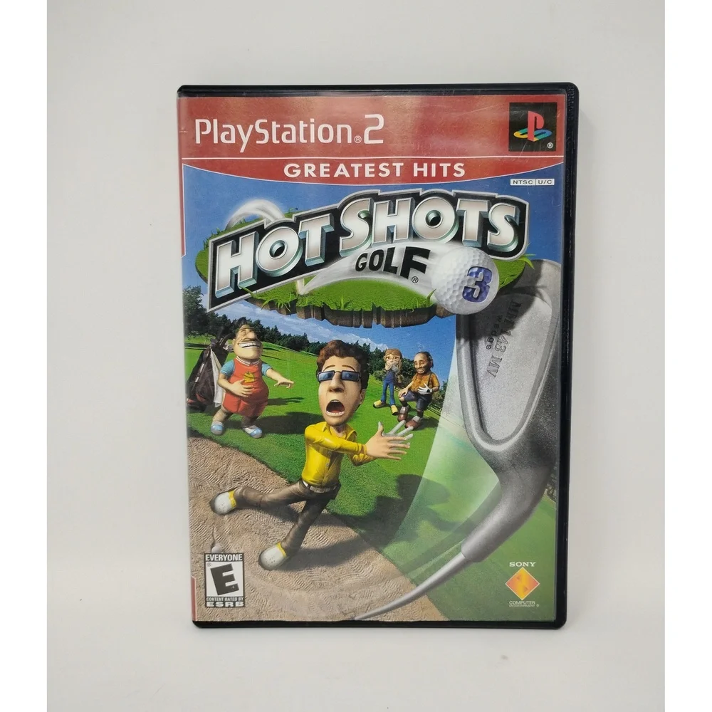Hot Shots Golf 3 PS2 Video Game Sony Greatest Hits Arcade Sports Sim NTSC CIB