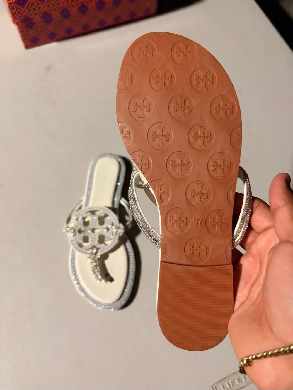 Tory Burch white tory