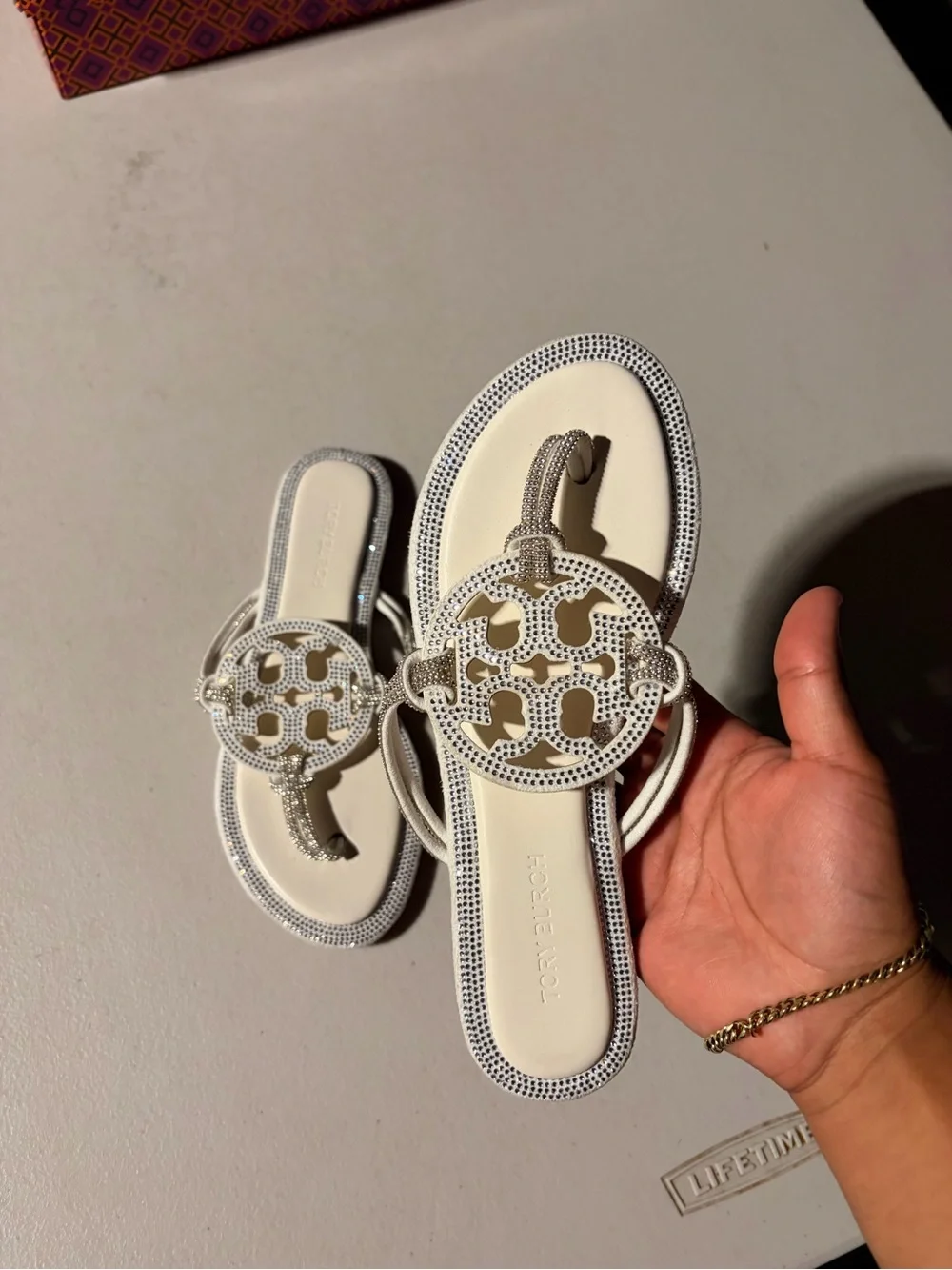 Tory Burch white tory