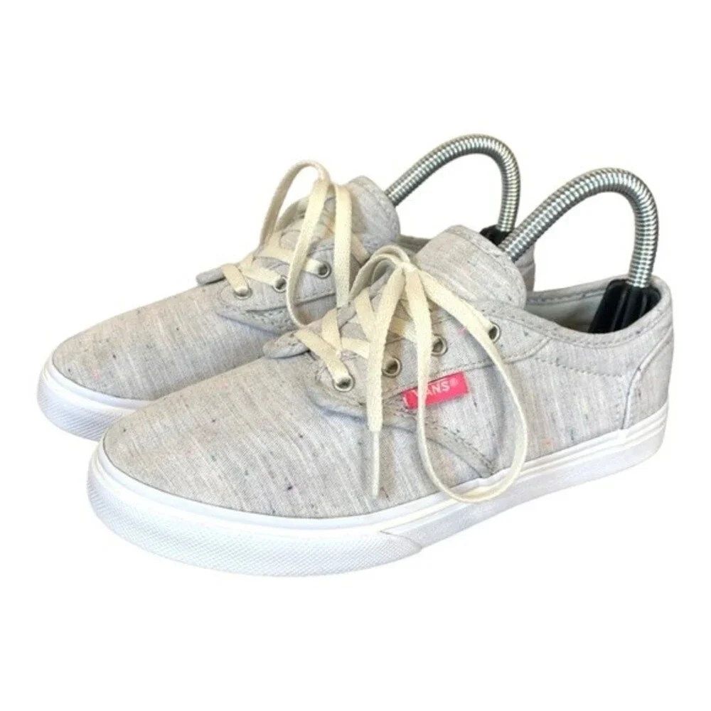 Vans | Gray multi colored‎ Speckled sneakers Missy 1.5