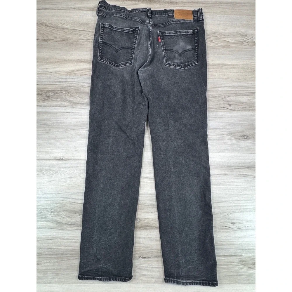 Levis‎ Premium 541 Athletic Taper Jeans Mens 36x34 Washed Black 18181-0636