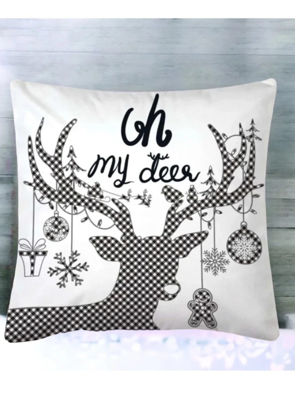 Bee Happy Market Boutique pillow cover