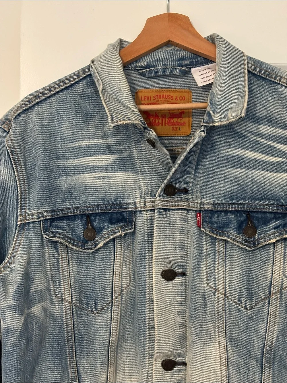 Levi's Light Blue Denim Jacket