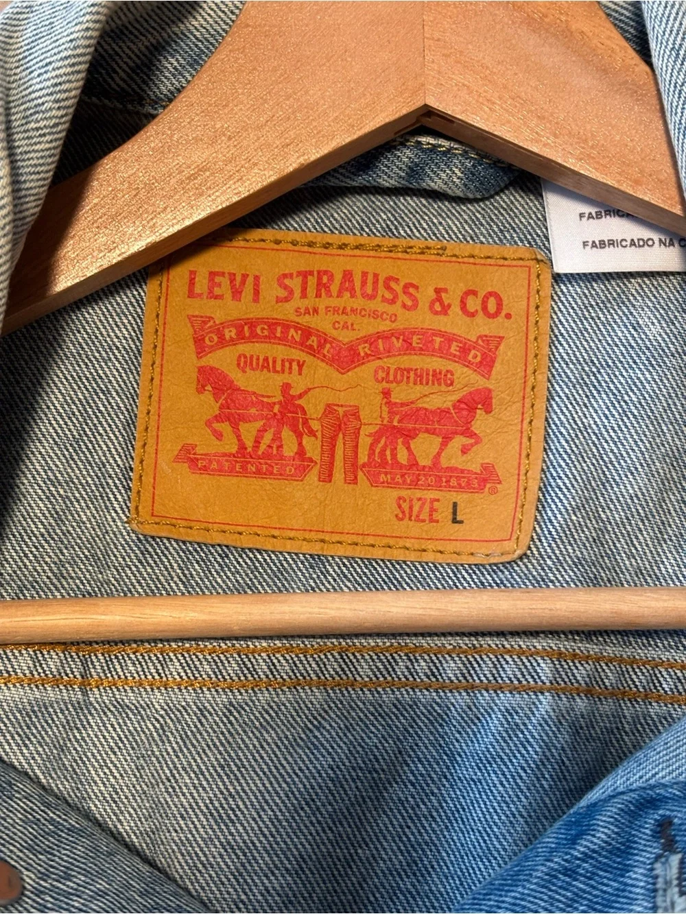 Levi's Light Blue Denim Jacket