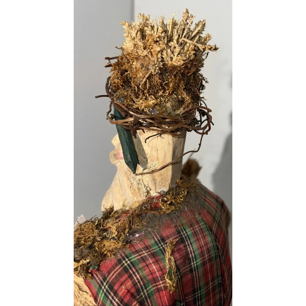 Silvestri Gardener Farmer Scottish Rustic Primitive Autumn Decor‎ Cottage Core