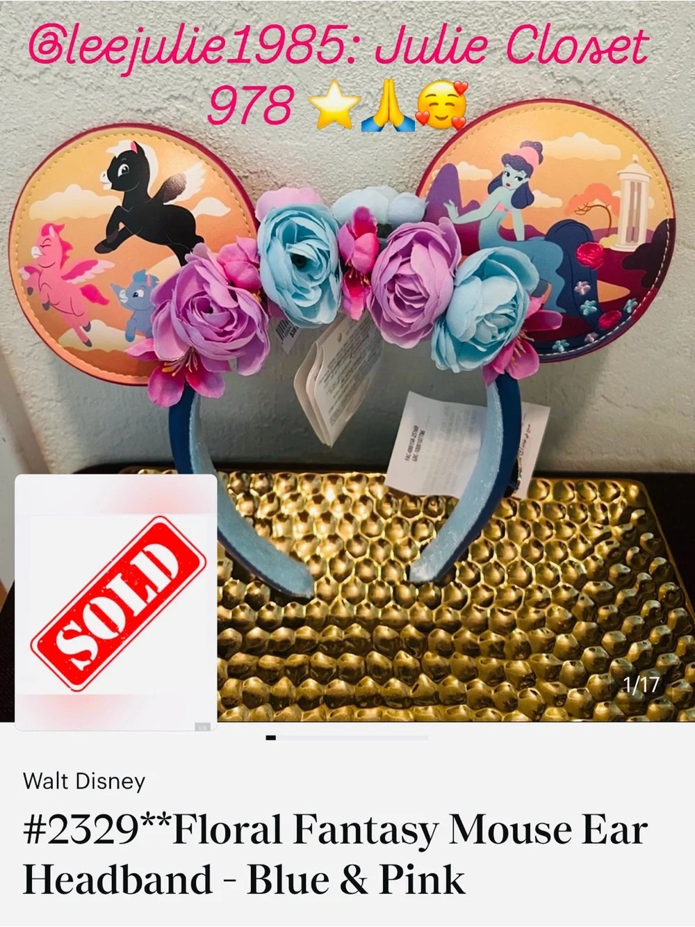 Disney fun sequin