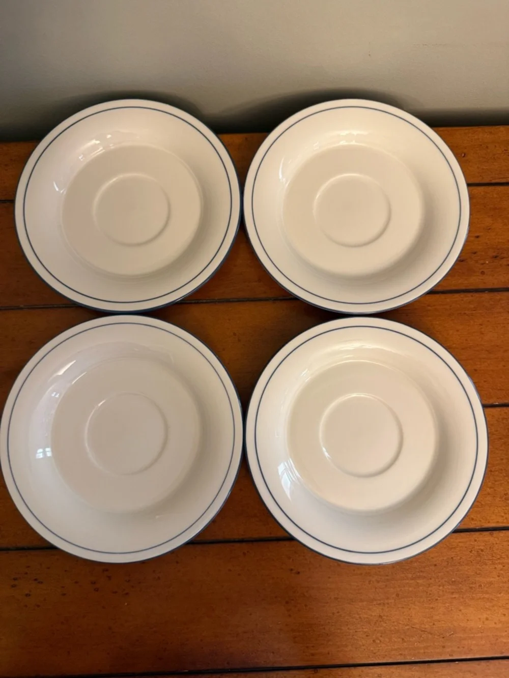 Buttercups on Blue and For the Blue by LENOX (1) Salad Plate and (4) Saucers