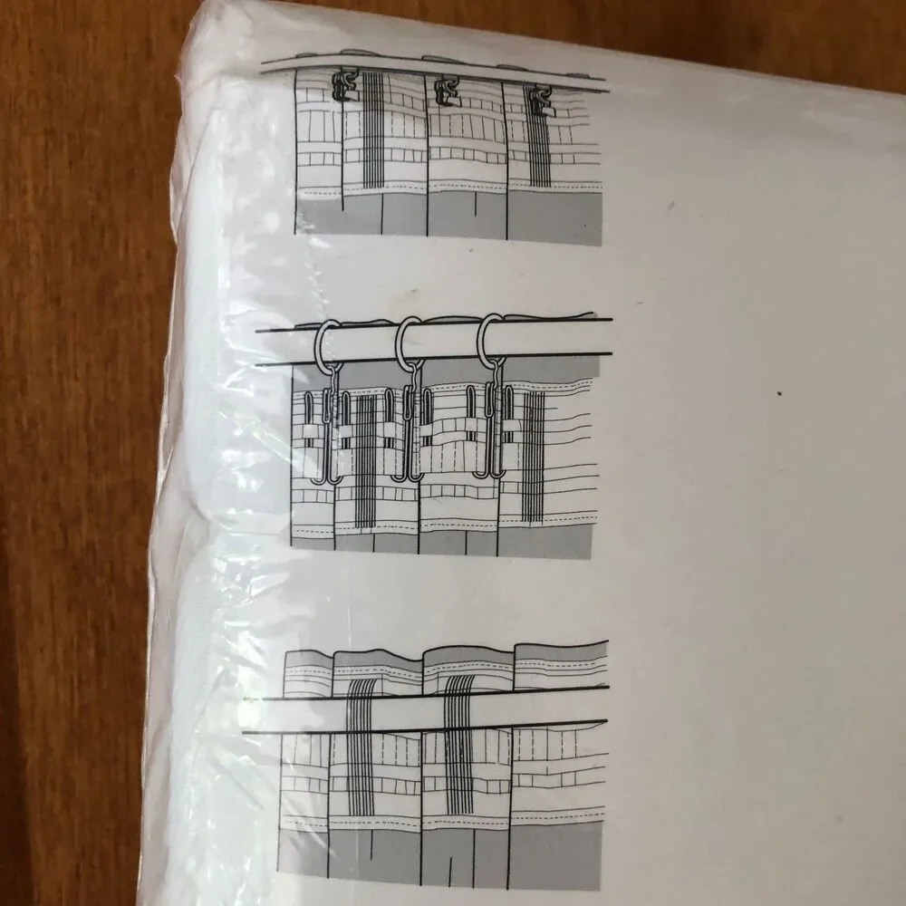 Ikea Tibast Curtains 2 Panels 1 pair 57