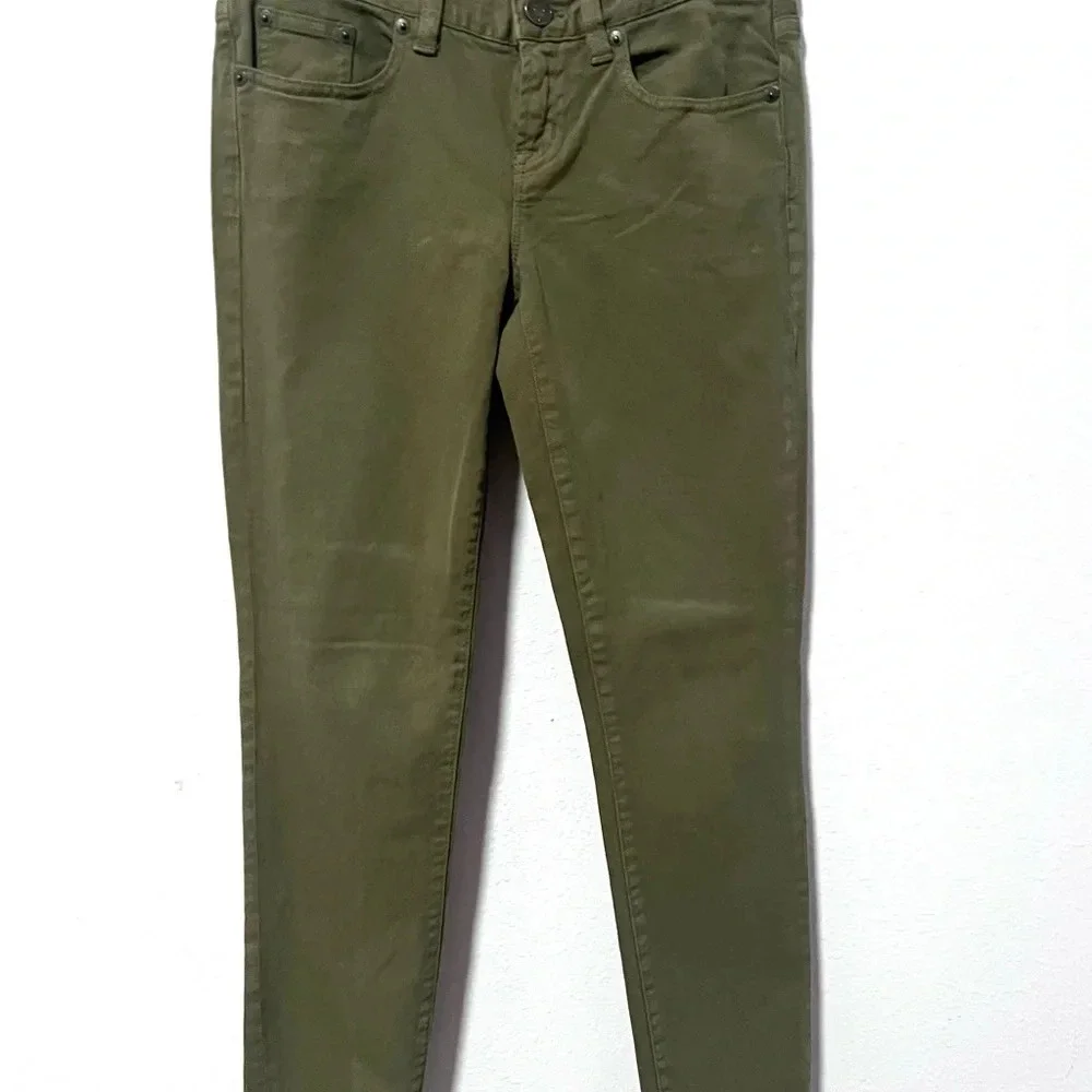 J. Crew silhouette military green