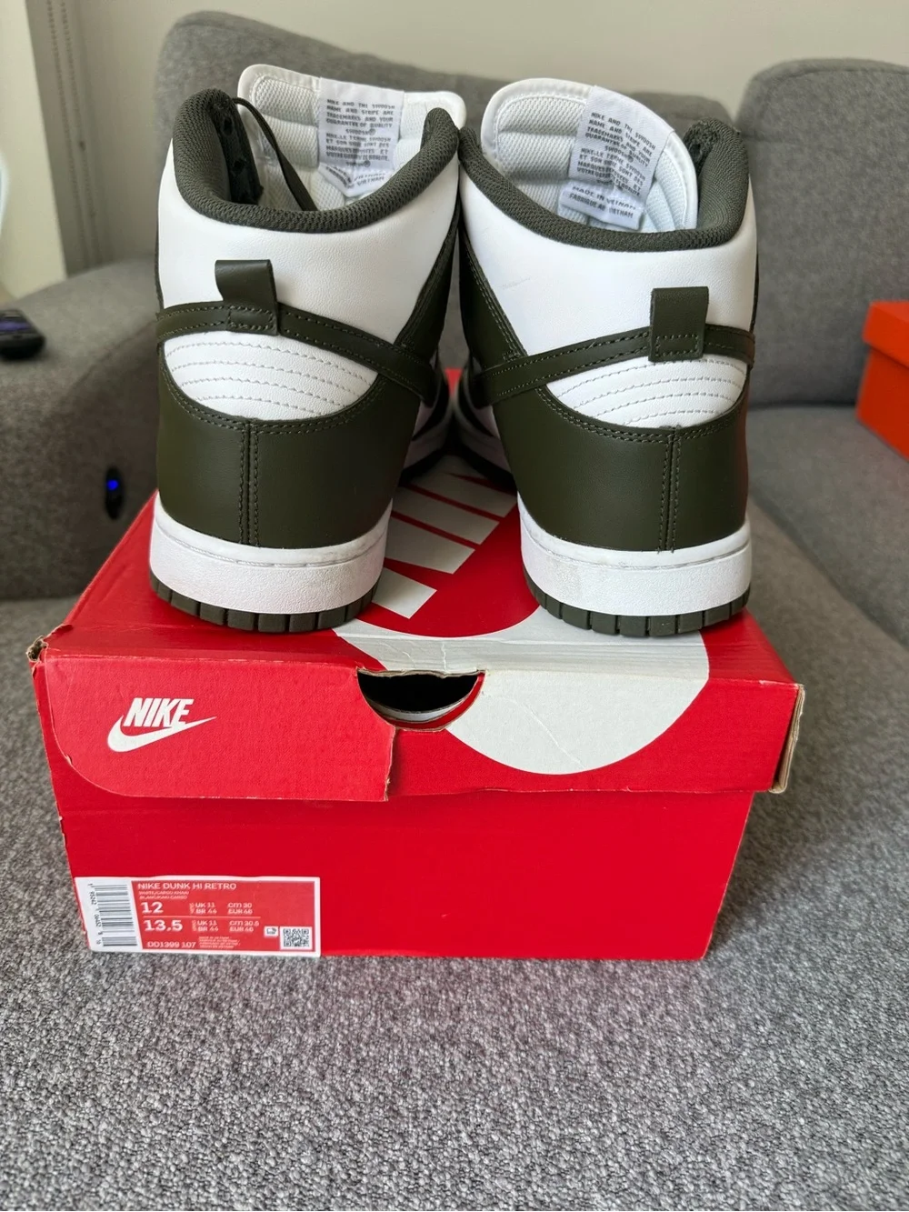 Nike worn size