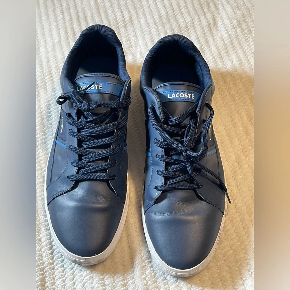 Lacoste Blue‎ Sneakers Sleek Minimalist Design