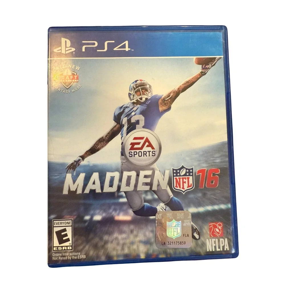 Madden NFL 16 Video‎ Game for Sony PlayStation 4 PS4 EA Sports