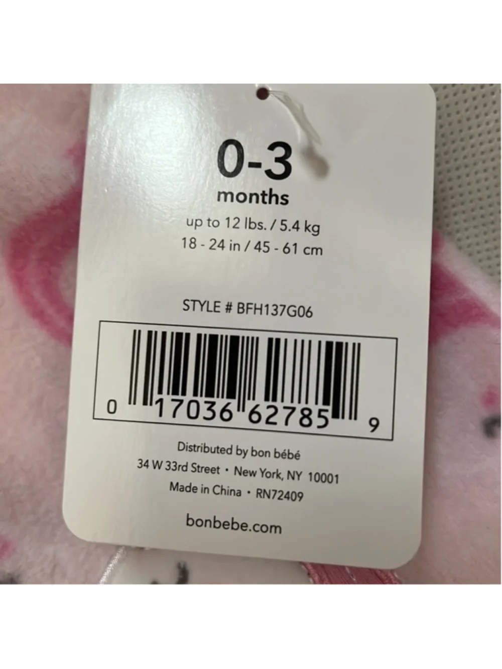 Bon Bebe nwt baby