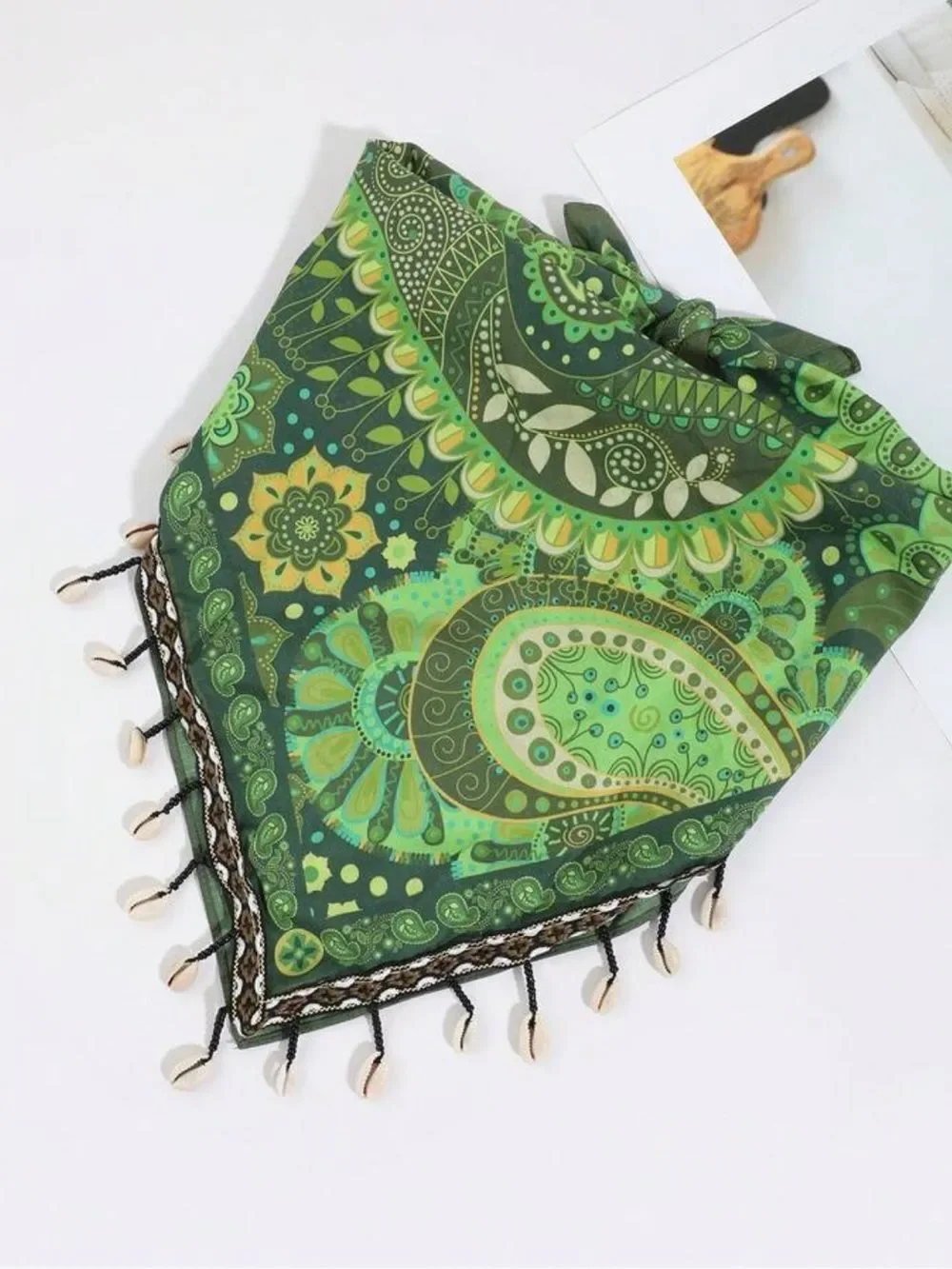 Anthropologie vibrant green
