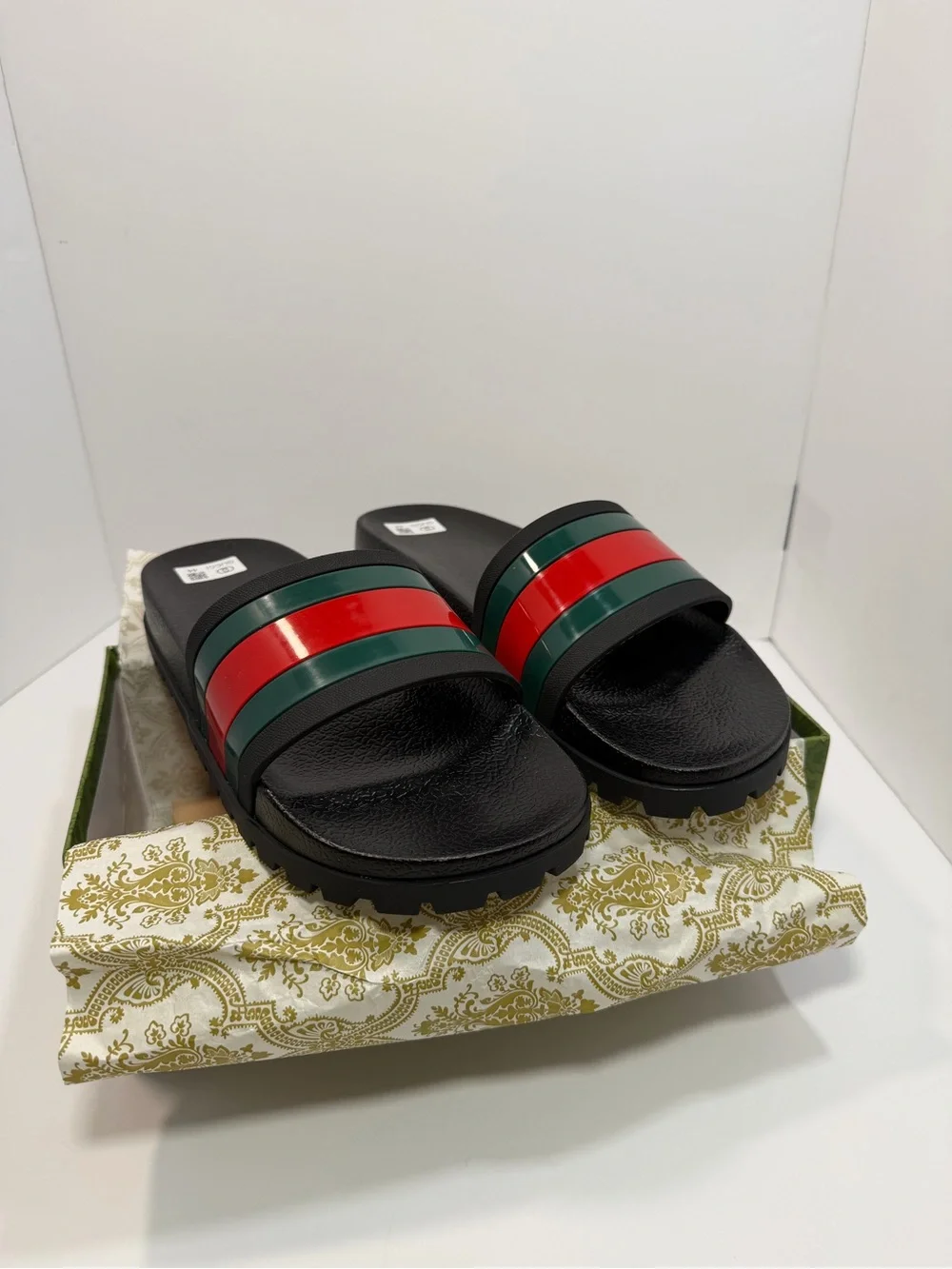 Gucci designer slides