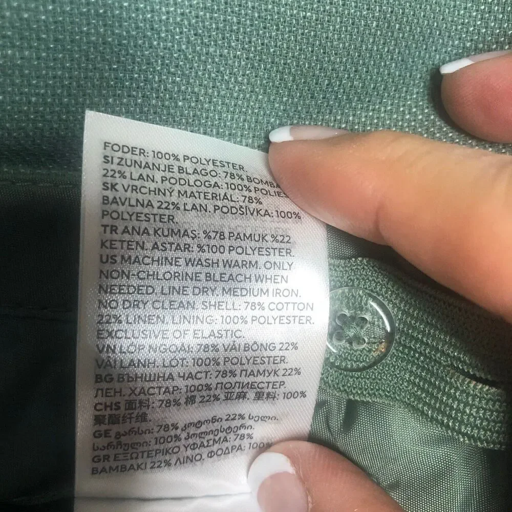 H&M pants olive