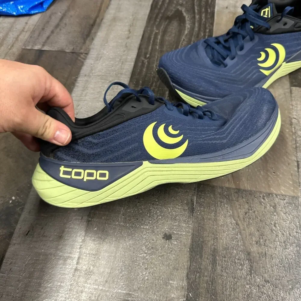 Topo lime scuffs shoes