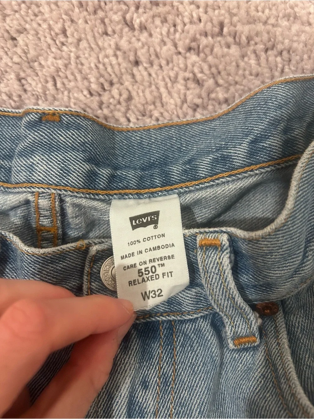 Levis levi’s 550