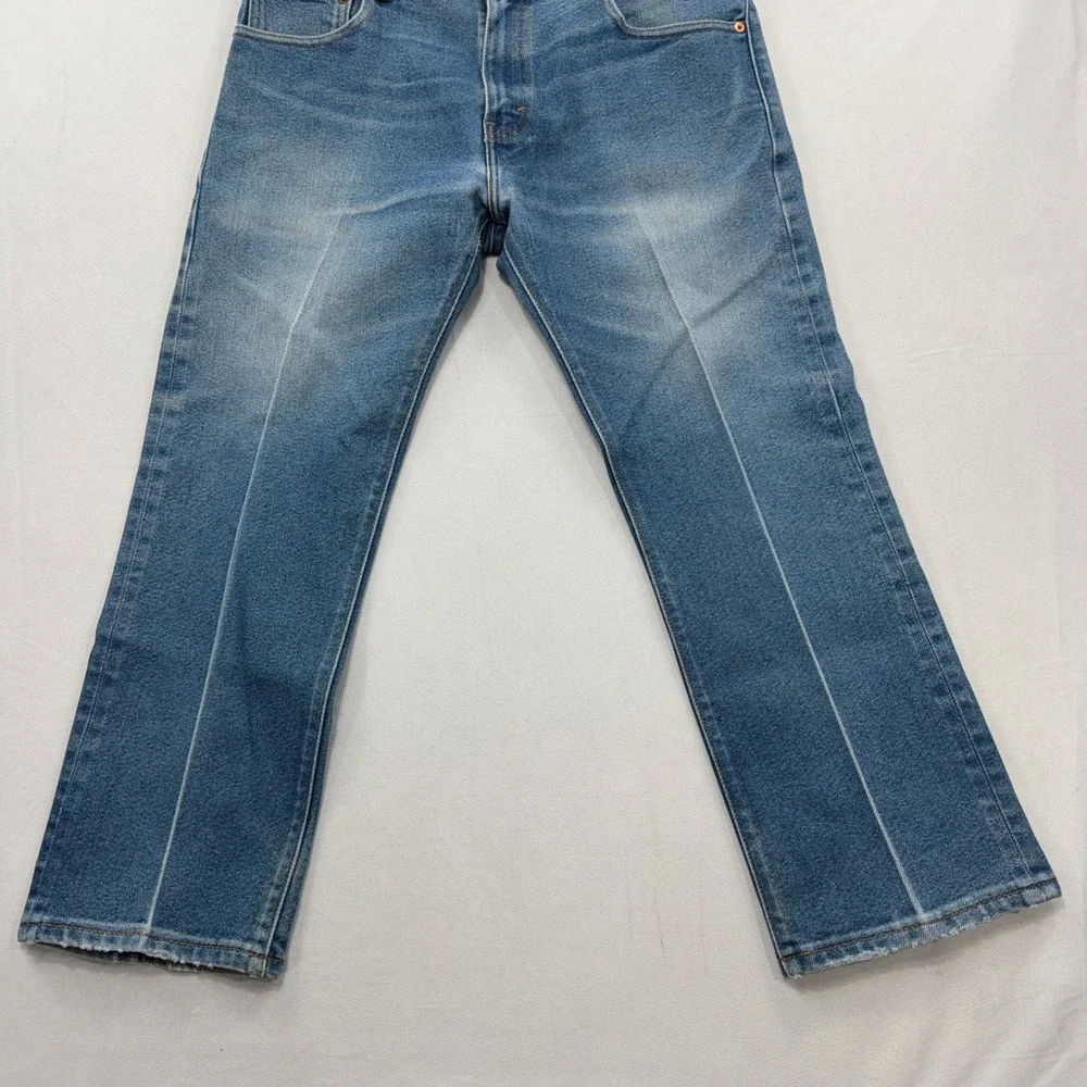 Levi's Jeans 517 Bootcut Classic Medium Wash Blue Denim Mens W34 L27