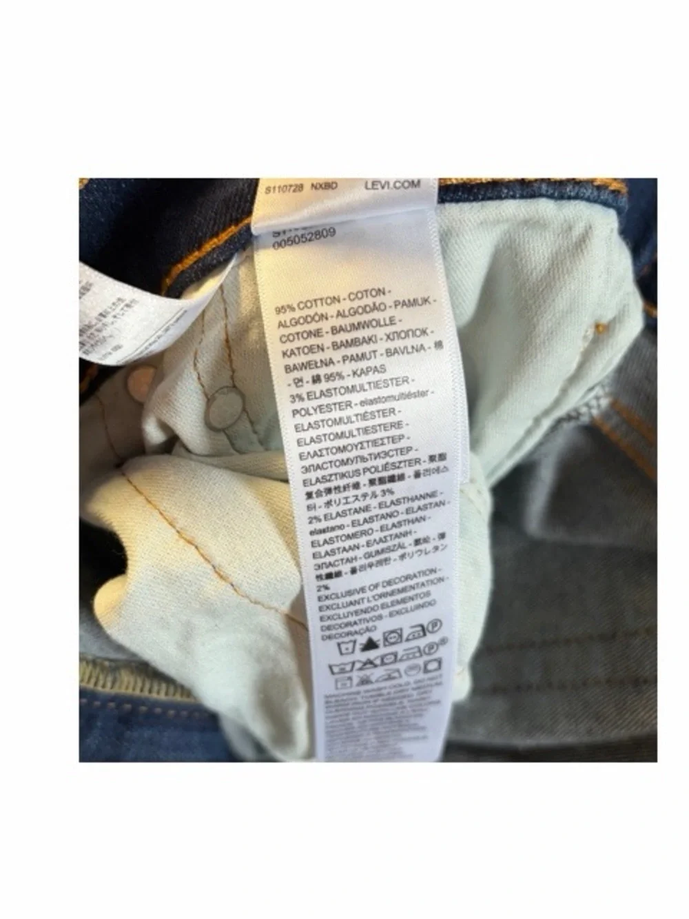 Levi’s 505 Men’s‎ Dark Wash Jeans