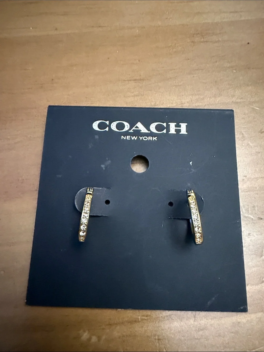 Coach nwt gold