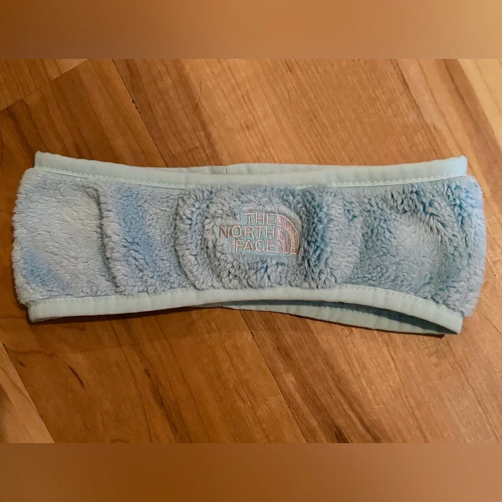 The North Face Girl’s Denali Thermal Ear Headband, Windmill Blue, Junior Medium