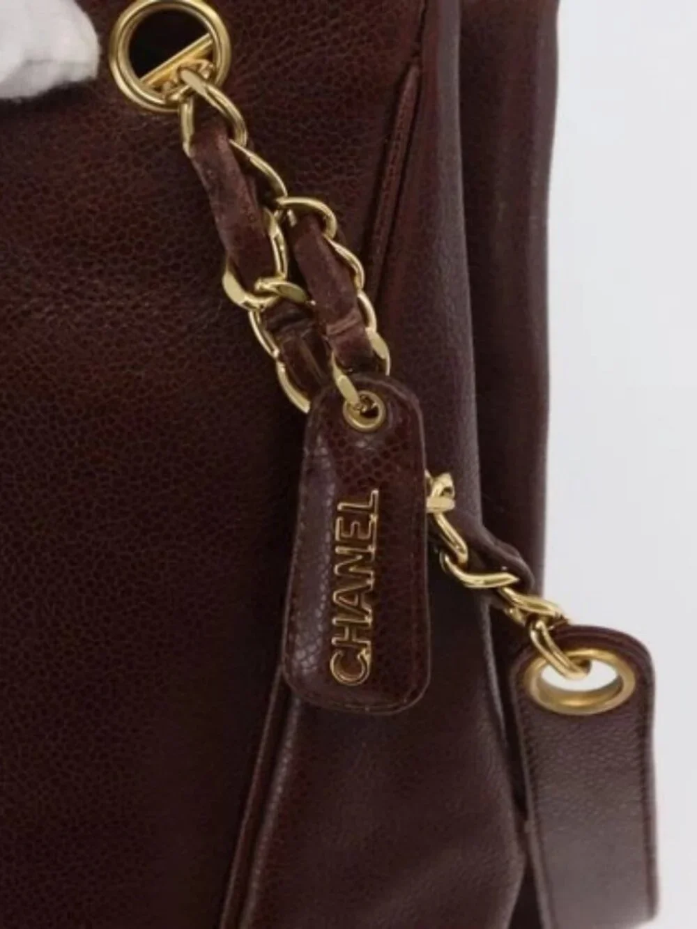 CHANEL brand	chanel color	brown