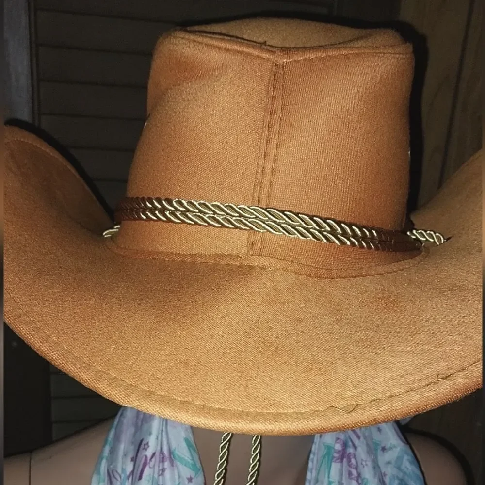 Vintage western style outdoor cowboy hat