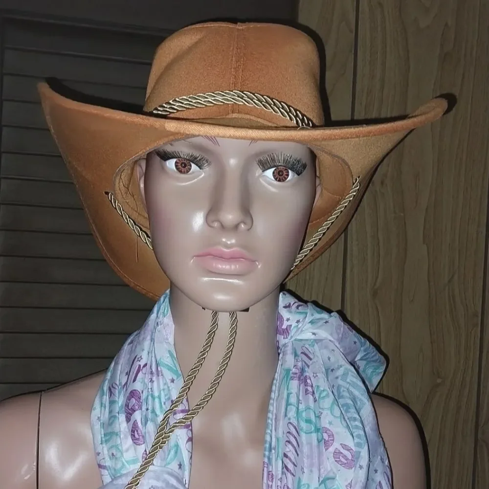 Vintage western style outdoor cowboy hat