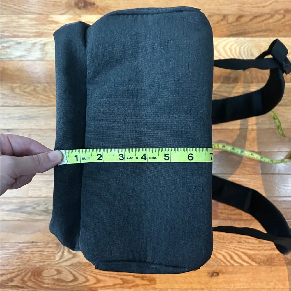 NWT Hap Tim Gray Black Backpack Baby Nursing Laptop Doctor Bag