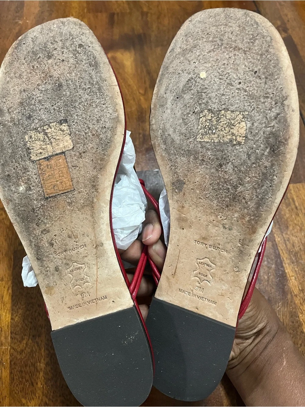 Tory Burch sleek red