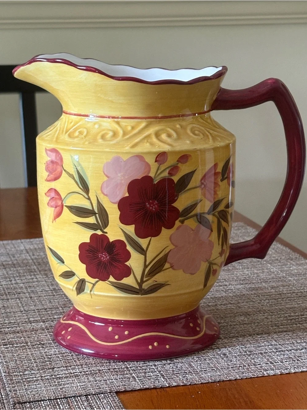 Hand Painted Pitcher/Vase