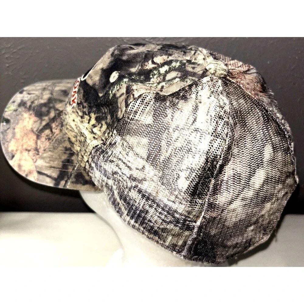 Mossy Oak Camouflage Logo Trucker Cap AOP CAMO Embroidered Logo