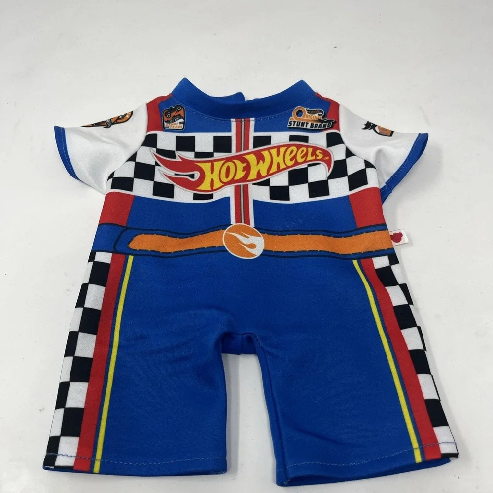 Hot Wheels 50th Anniversary Build a Bear Workshop Racing Suit Outfit Jumper